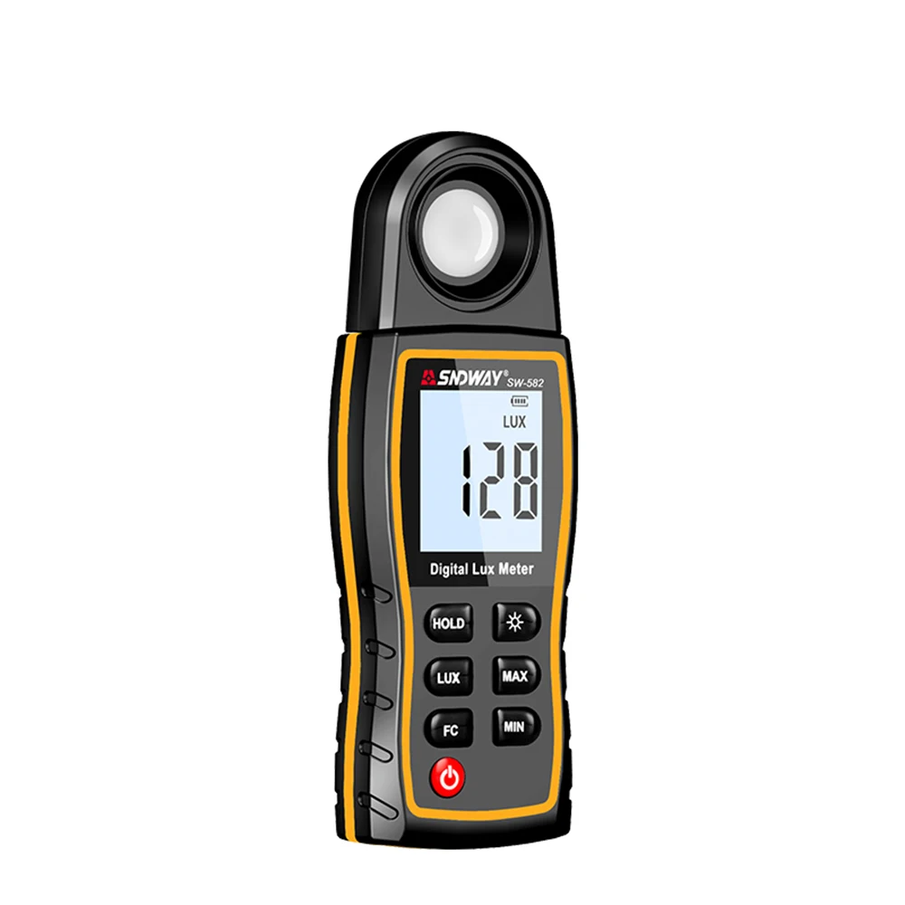 Цифровой luxmeter Lux/измеритель FC легкий Измеритель для фотографии люминометр