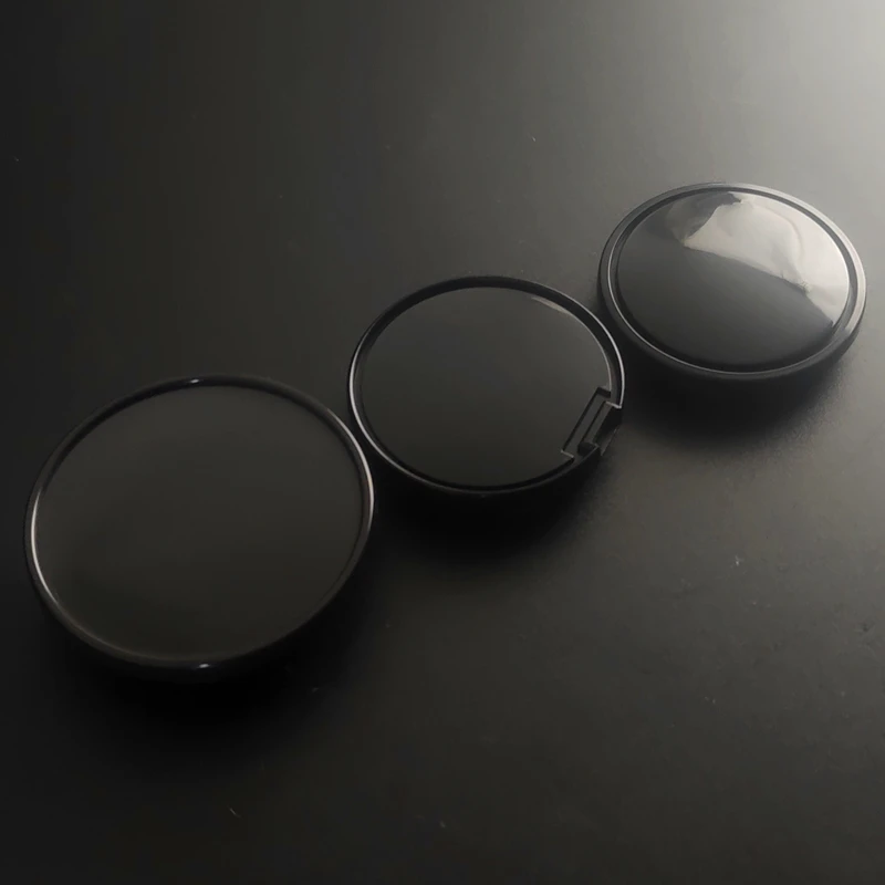 Колпачок ступицы колеса автомобиля 6N0601171 3B7601171 1JD601171, Центральная крышка обода, запчасти для автомобиля, без логотипа, черный, 4 шт., 66 мм/56 мм