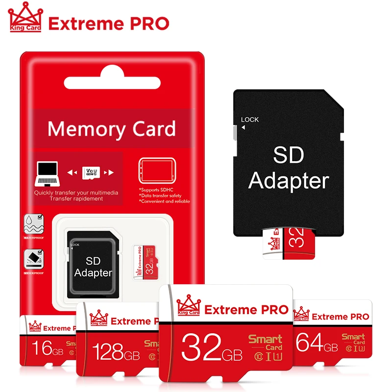Оригинальный Micro SD карты Class10 памяти 64 Гб 128 мини microSD карта флэш-памяти 16
