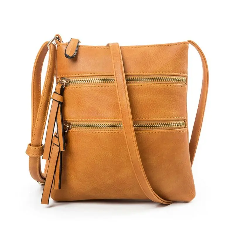 

Women PU Leather Shoulder Bag Crossbody Handbag Travel Phone Pouch Purse