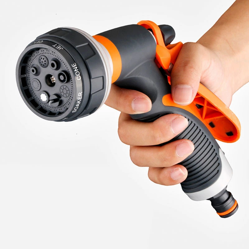 Многофункциональный пистолет-распылитель воды для мойки автомобилей прочный