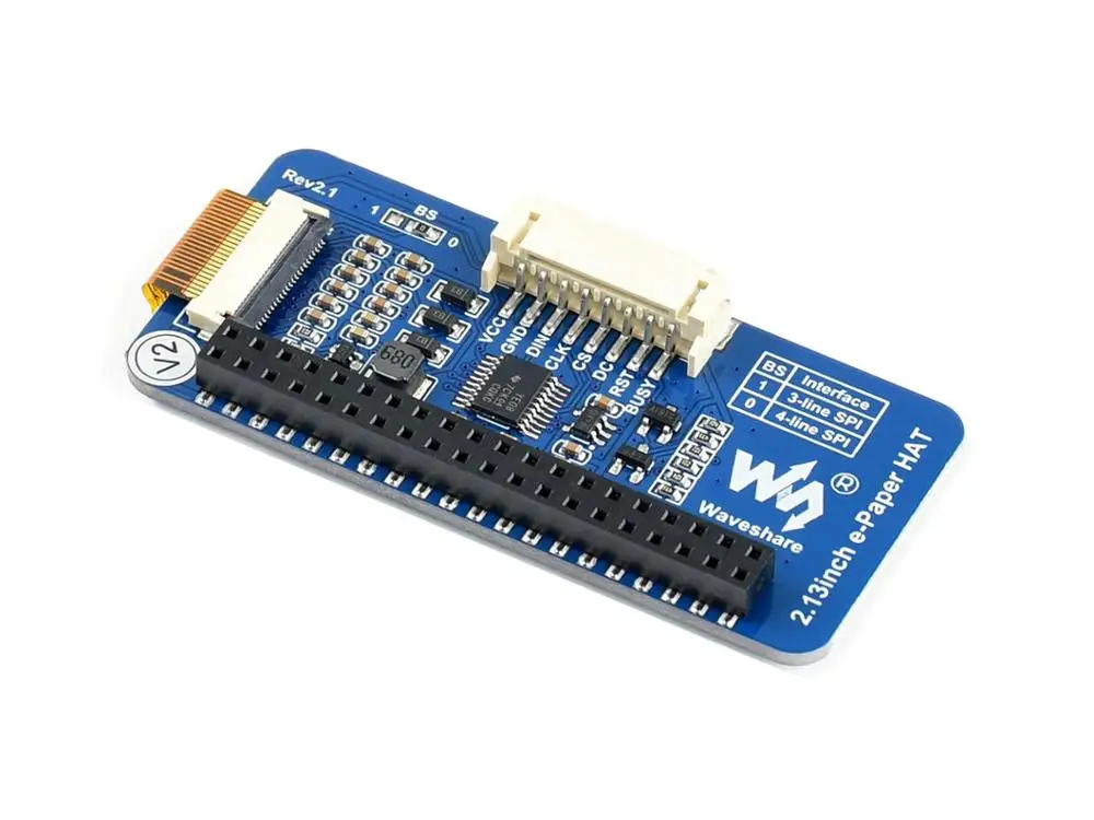 2 13 дюймовая шляпа из электронной бумаги (C) 212x104 e Ink для Raspberry Pi желтая/Черная/белая