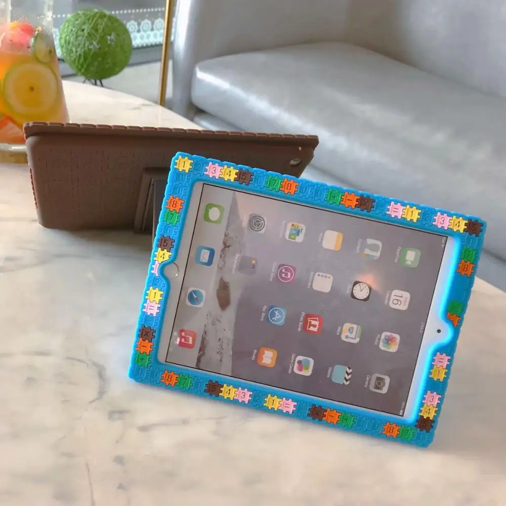 Противоударный силиконовый чехол подставка для IPad 9 7 2017 2018 Pro 10 5 Air 2 3 4 Mini 1