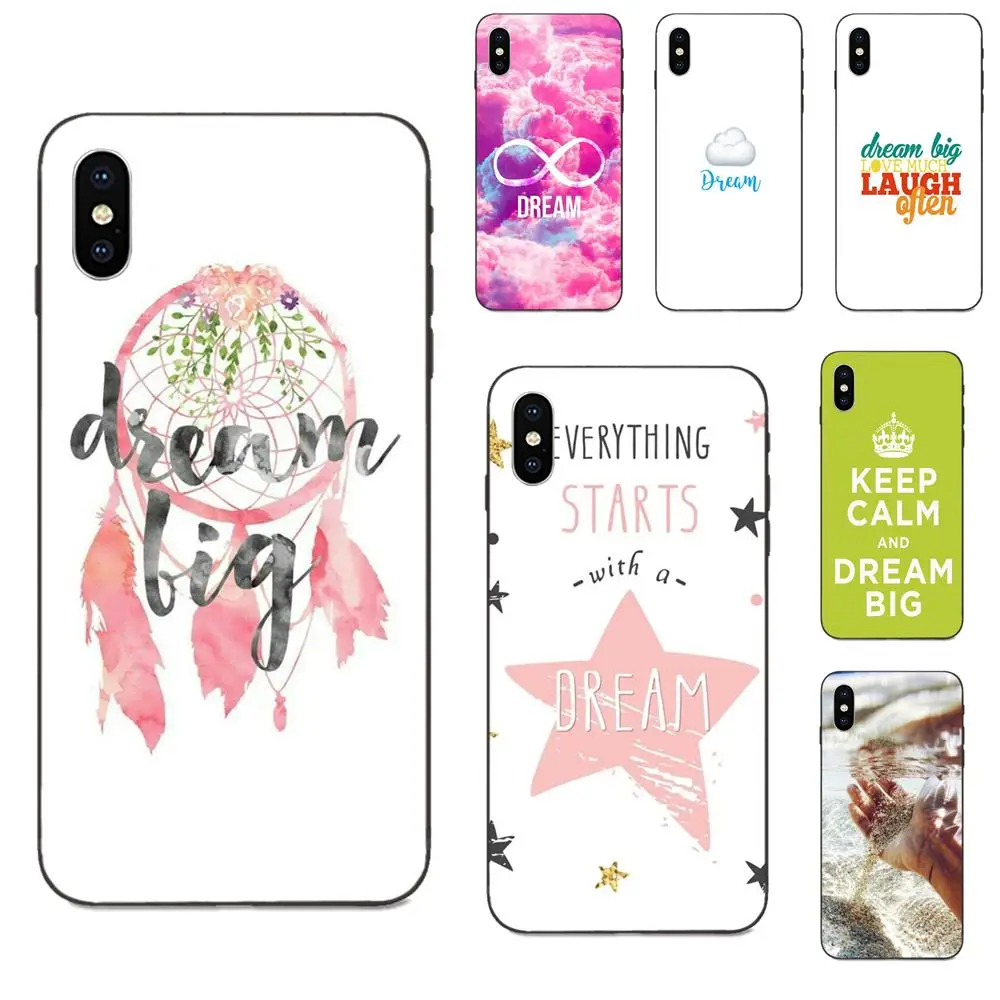 Мягкие чехлы для мобильных телефонов Dream Big Xiaomi Redmi Mi Note 2 3S 8 9 Lite SE Pro