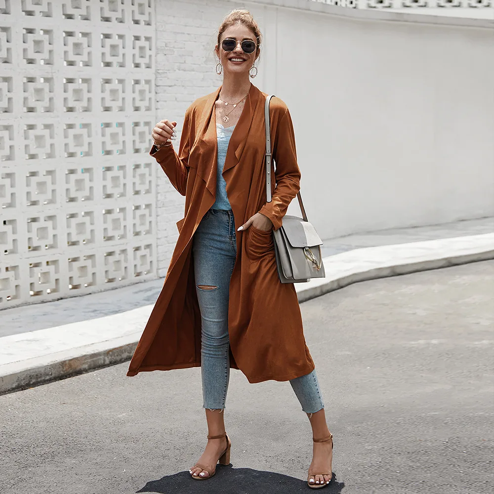 Женская ветровка оригинального дизайна модная трендовая однотонная куртка на