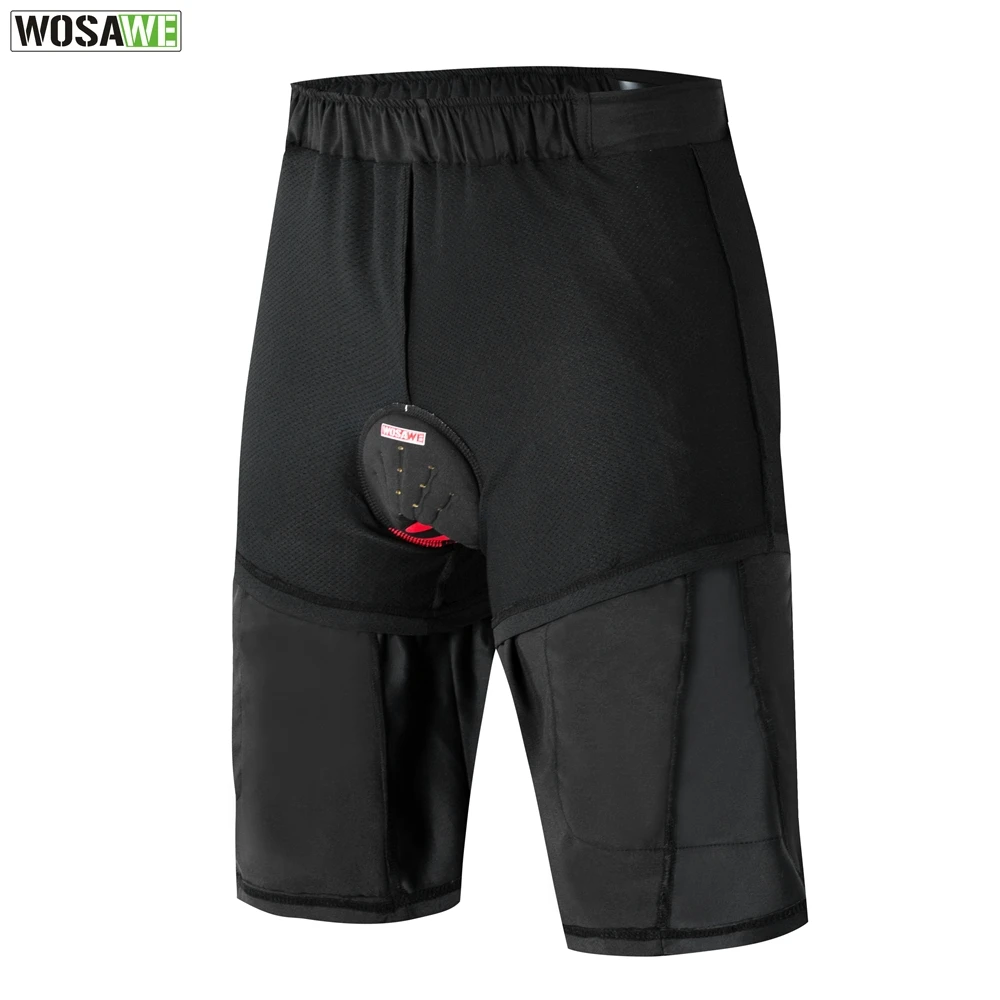 Водонепроницаемые мотоциклетные шорты WOSAWE с 3D гелевыми вставками