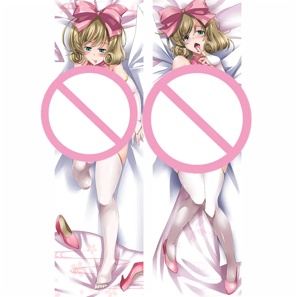 MMF Senran Kagura: хороший апрель! Наволочка с персонажами игры Homura Yomi Hikage Haruka Yumi Shiki & Yozakura