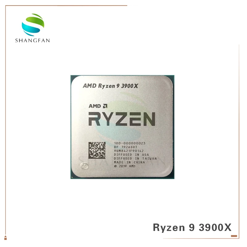 

AMD Ryzen 9 3900X R9 3900X 3.8 GHz Twelve-Core 24-Thread CPU Processor 7NM L3=64M 100-000000023 Socket AM4