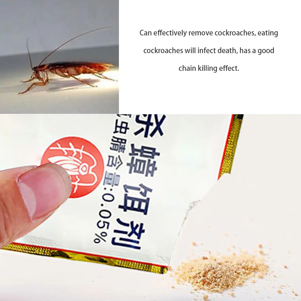 Эффективный порошок против тараканов 10 шт./набор убийца приманка специальный