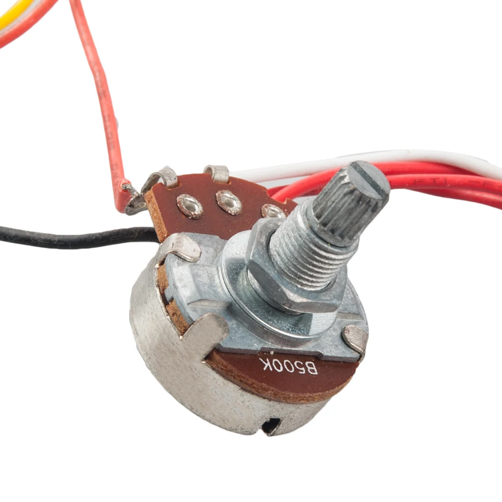 Электрогитары наборы жгутов проводов для старта Стиль 2T1V Управление ручки 5