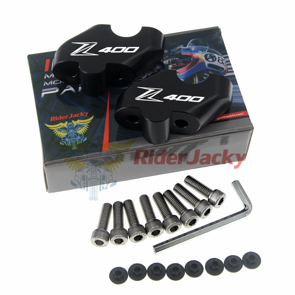 

Motorcycle Handlebar Riser Up Backs Moves Bracket Kit For kawasaki Z400 Z 400 2018 2019 2020