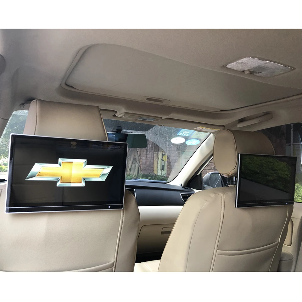 2 шт. 12 5 дюймов подголовник автомобиля монитор 4K HD видео плеер USB/SD/ИК/FM на