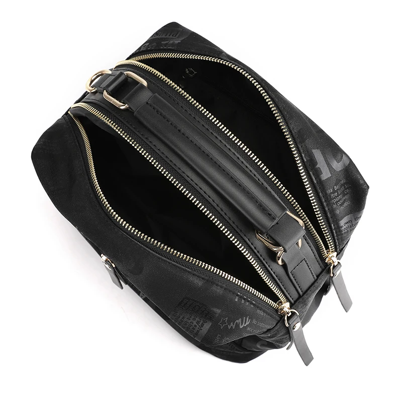 

Women Totes Shoulder Bags Female nylon cloth Solid Color letter Handbag for Women Fashion Exquisite Shopping Bag Retro Casual
