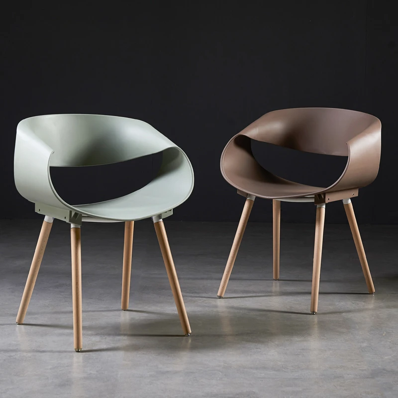 Современный минималистичный бесконечный обеденный стул дизайнерский