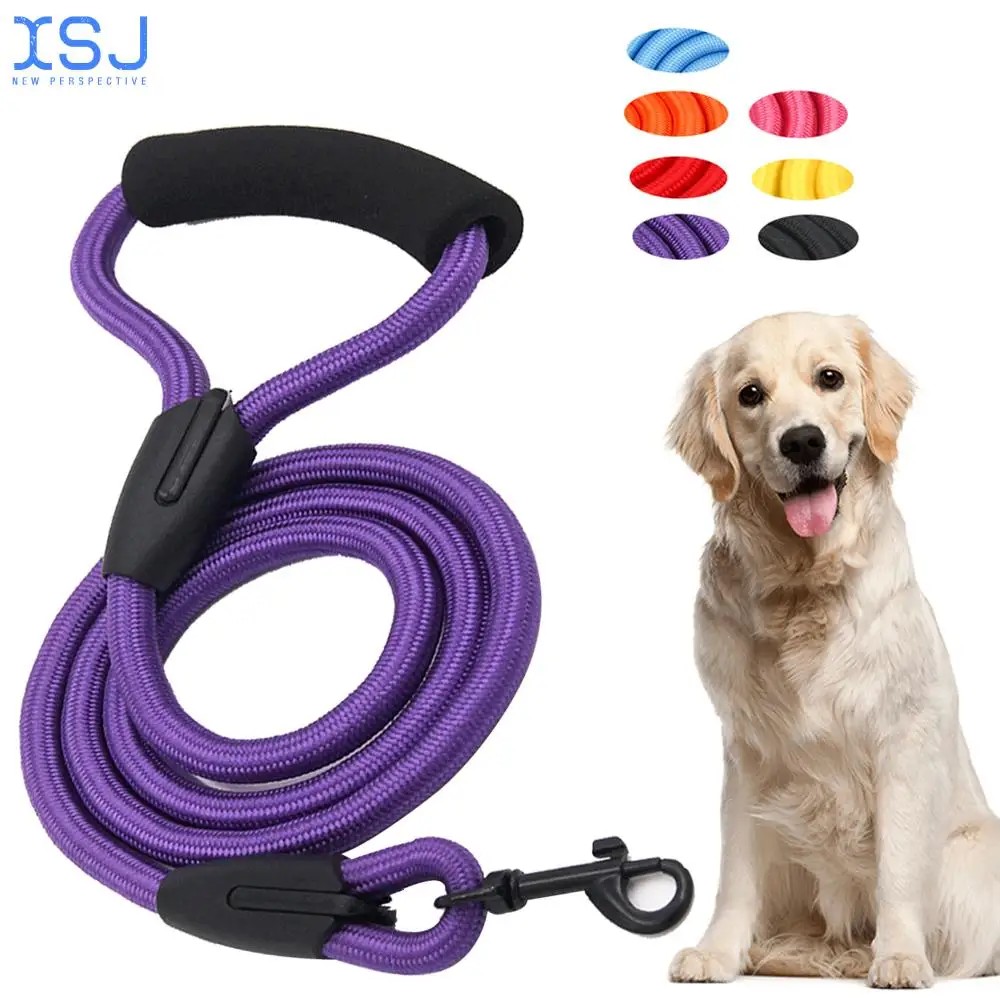 

Outdoor Dog Walking Nylon Leash Anti-Stretching Dog Chain Toughness Anti-Biting Hand Rope Petsupplies Small or Medium-Sized Dog