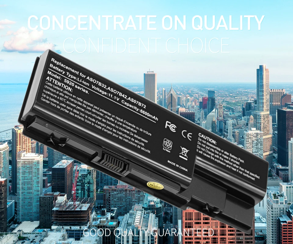 ApexWay 11,1 v аккумуляторная батареядля ноутбука acer Aspire AS07B31 5220 5230 5235 5300 5310 5315 5320 5330 5520 5520G 5920 6530G 6930 6930G