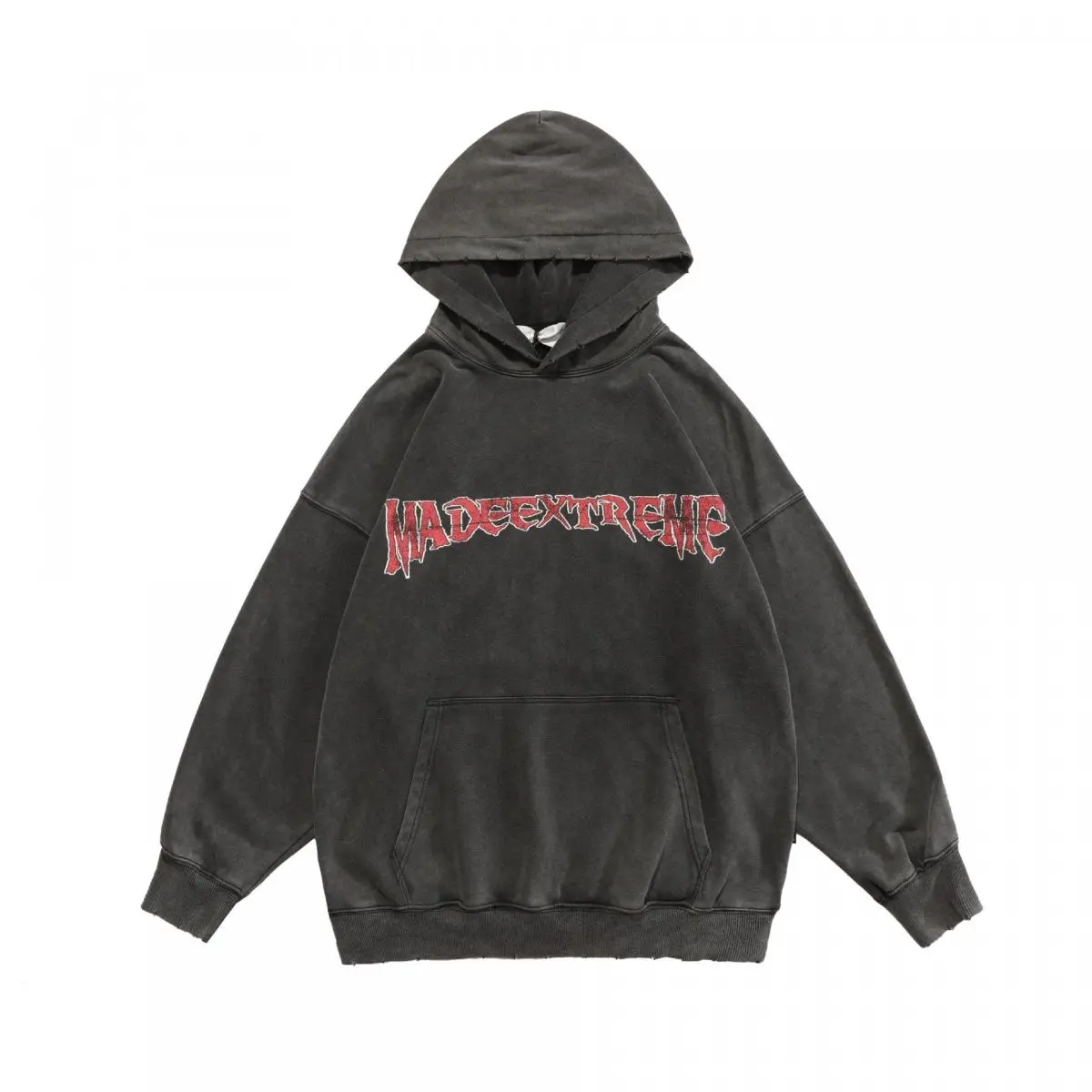 Худи мужское оверсайз в стиле хип хоп с графическим принтом|Мужские толстовки и