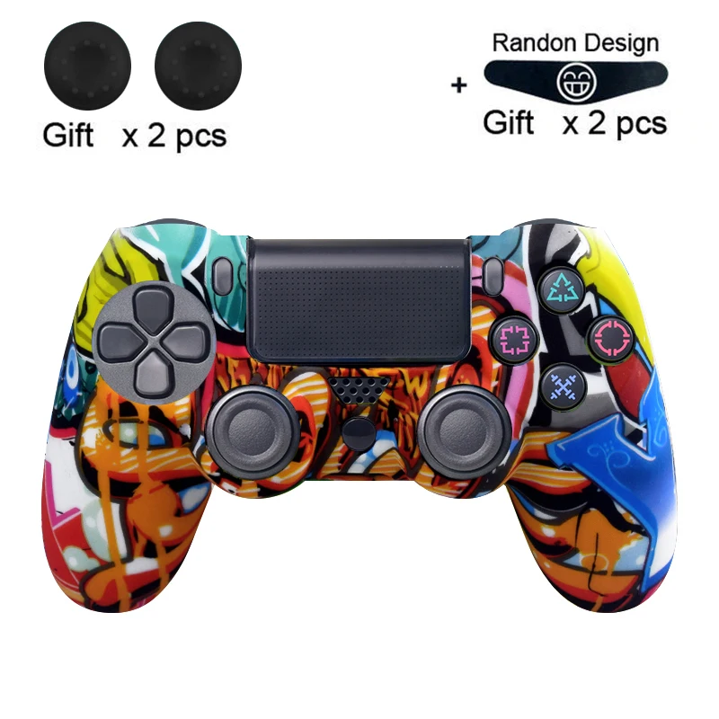 Силиконовый чехол Data Frog для Playstation 4/PS4 Pro/PS4 Slim контроллера геймпада PS4 джойстика