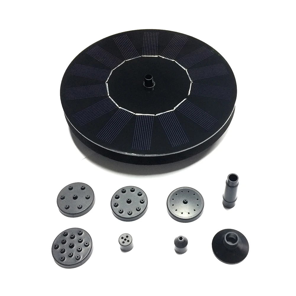 

1.5W Solar Fountain Watering kit Power Solar Pump Pool Pond Submersible Waterfall Floating Solar Panel Water Fountain For Garden