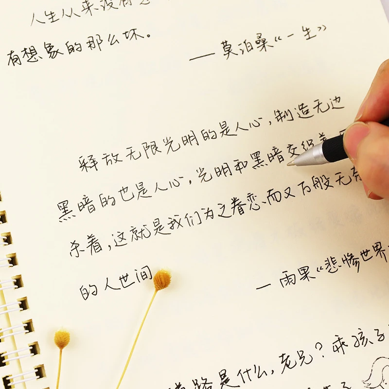 

Chinese kanji Calligraphy Adult Copybook Textbook Exercise Book Art Writing Hard Pen Practice Copybook Pen Handwriting Copybook