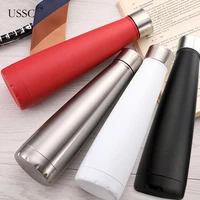 ussc 304 stainless steel conical coke bottle vacuum flasks large capacity eco friendly portable outdoor style leakproof hz155