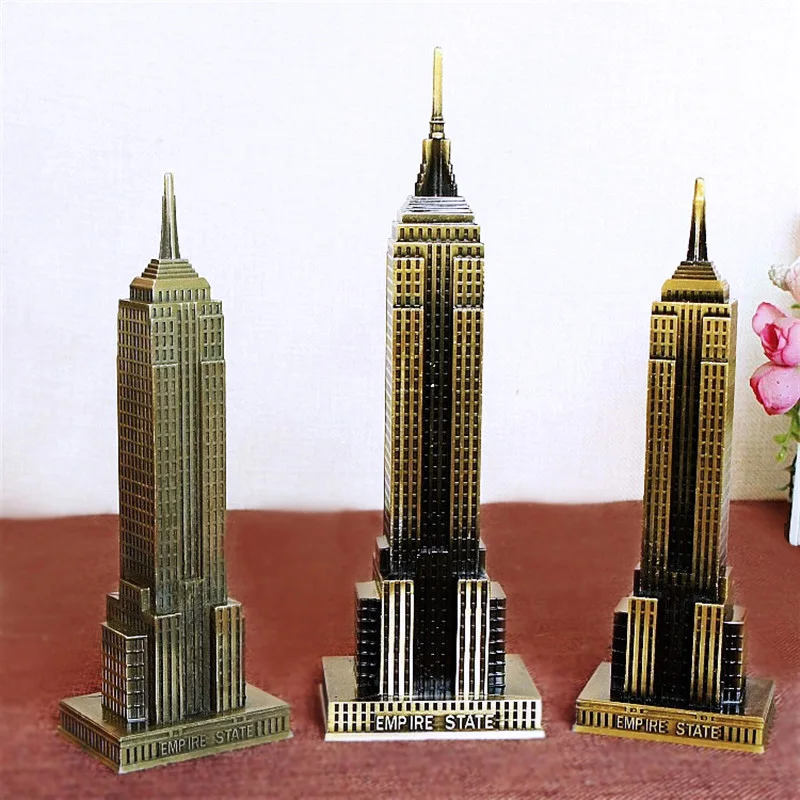 Винтажные известные металлические статуэтки в стиле империи государственного