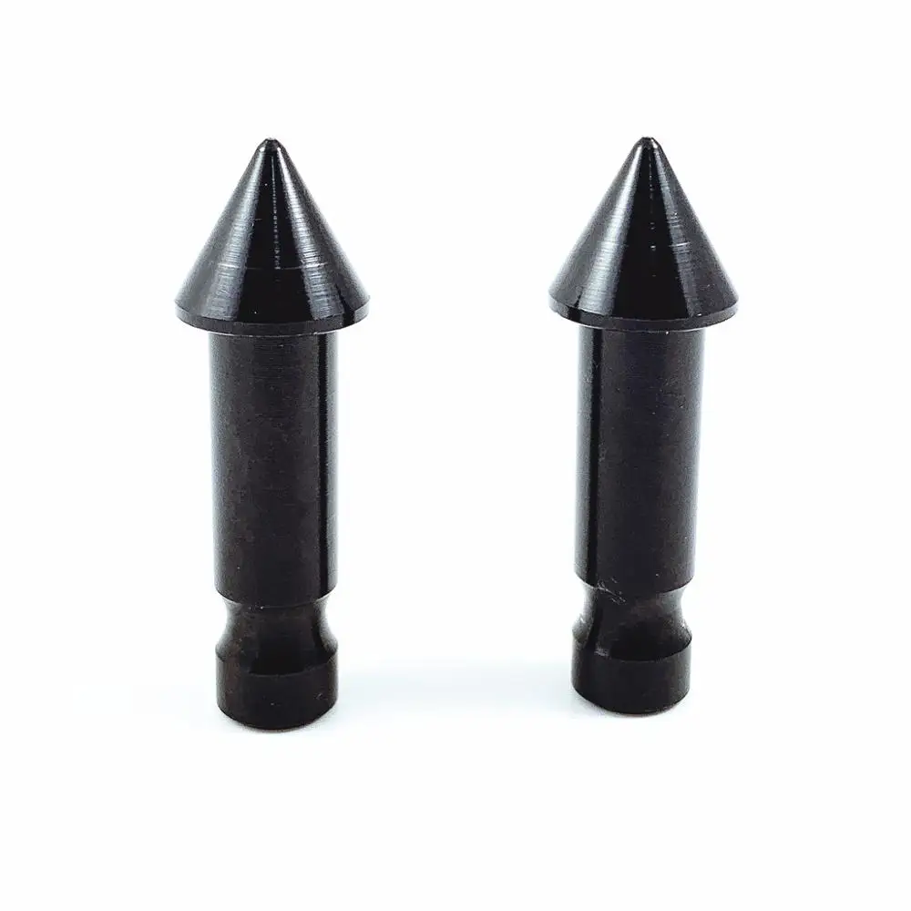 2 шт. Швейцарский черный наконечник mini Point для LEICA GMP101 тип MINI PRISM tip точечная