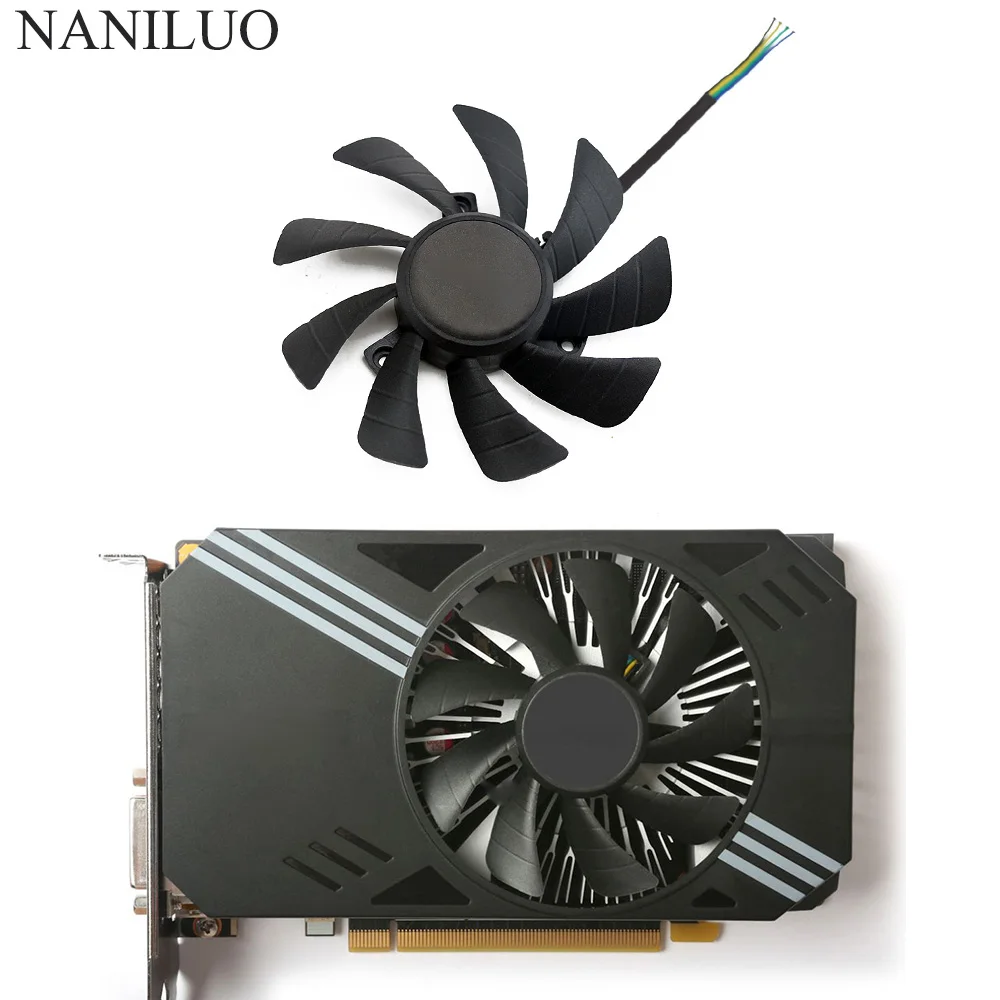 Вентилятор для графической карты Zotac GeForce N1060IXOC 6GD GTX 960 950 1060 Mini ITX 85 мм T129215SH GTX1060 GTX960