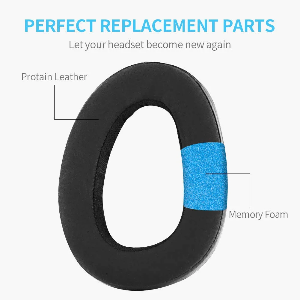 Replacement Earpads Ear Pads Cushion Muffs Headband For Sennheiser GSP670 GSP600 GSP550 GSP500 GSP 670 600 550 500 Headphones