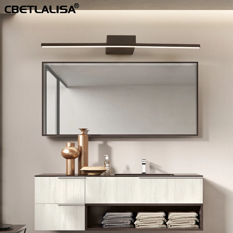 бра Светодиодная подсветка для зеркала в ванной комнате современный макияж