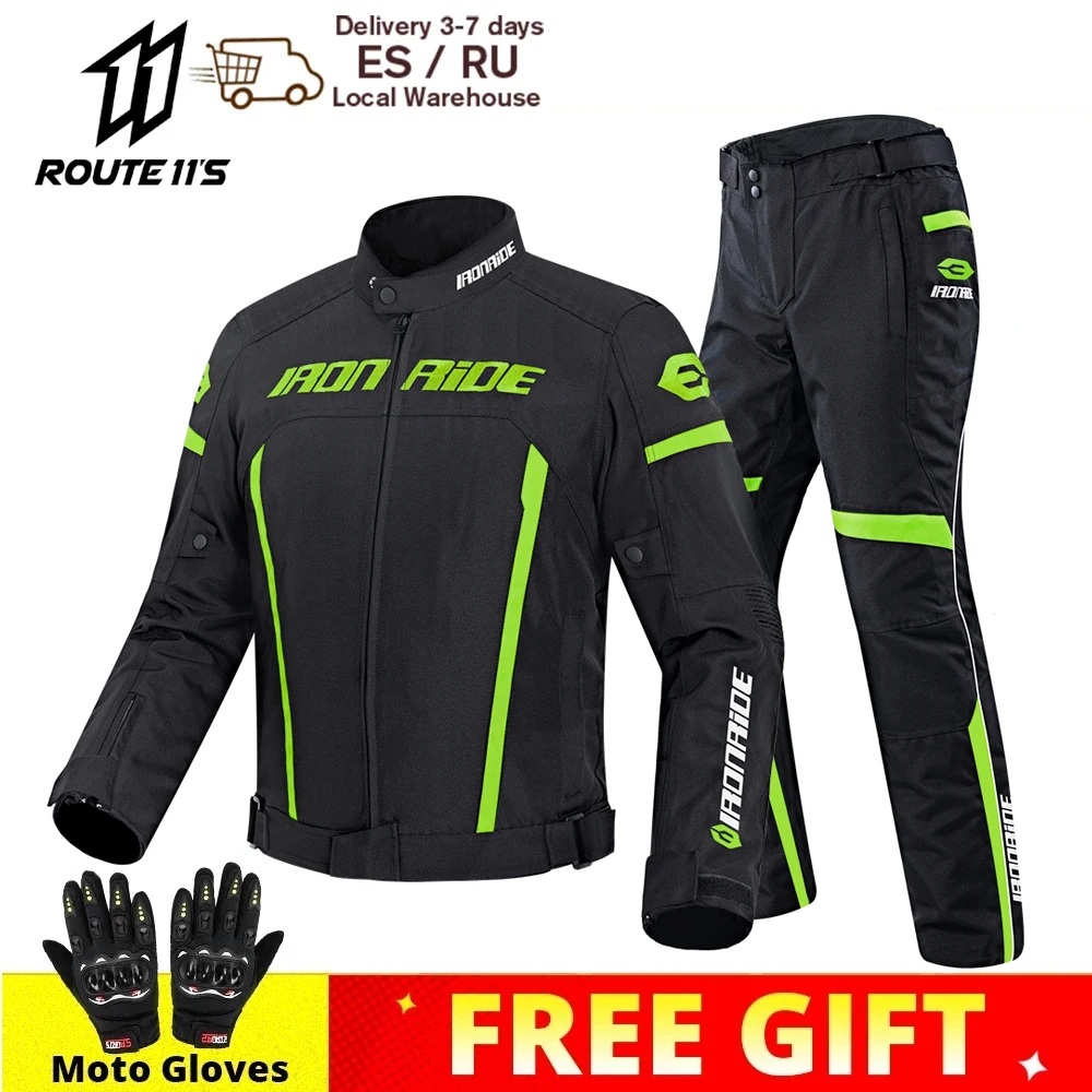 

Мотоциклетная куртка IRONSIDE со съемной внутренней подкладкой для защиты защитного снаряжения, куртка для мотокросса