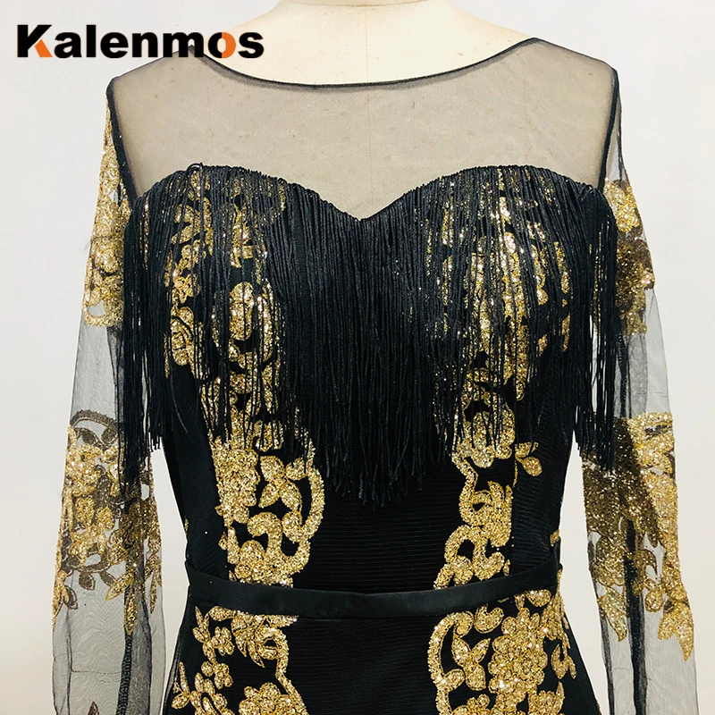 Женское вечернее платье с блестками сексуальное облегающее Сетчатое длиной до