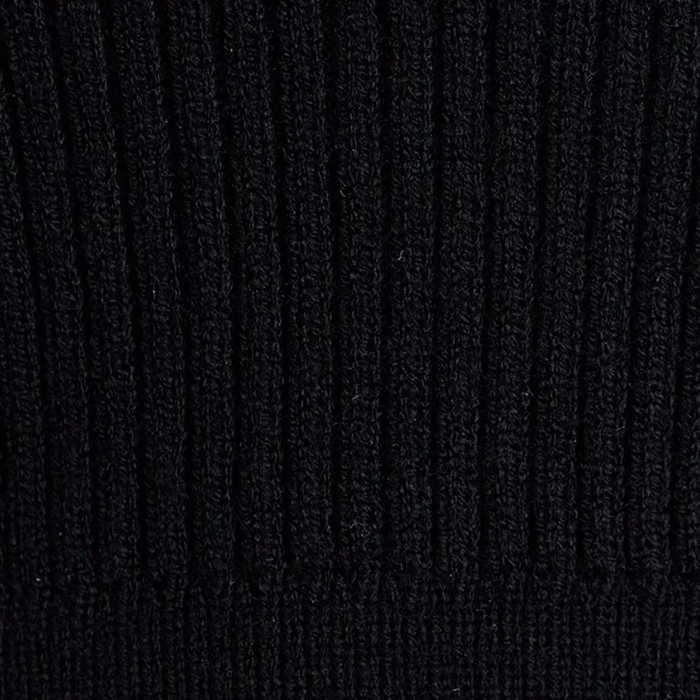 

2021 New Fashion white black elegant fashion solid casual knitted top long sleeve cotton women's top
