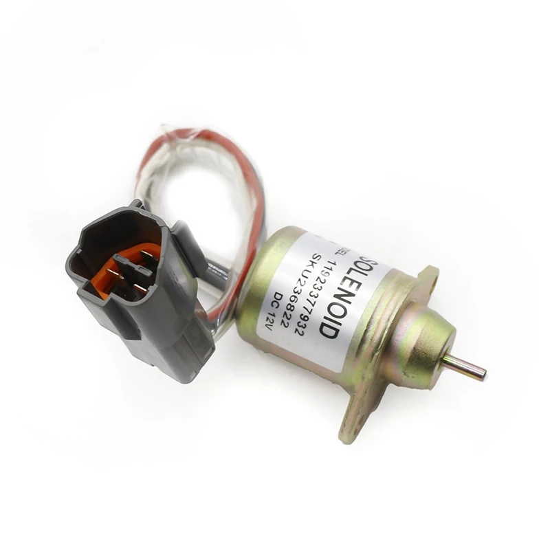 Fuel Shut Off Solenoid for YANMAR JOHN DEERE TRACTOR Generator 119233-77932 |