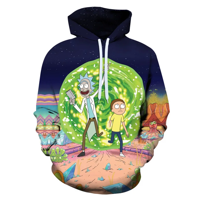 Новинка 2020 3D худи с капюшоном мужские и женские свитшоты Мультяшные хипстерские