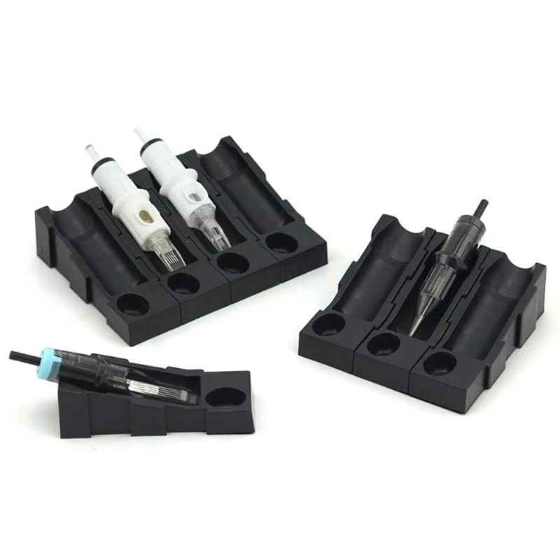 48 шт. одноразовых татуировок Φ держатель иглы подставка чернильная чашка тарелка