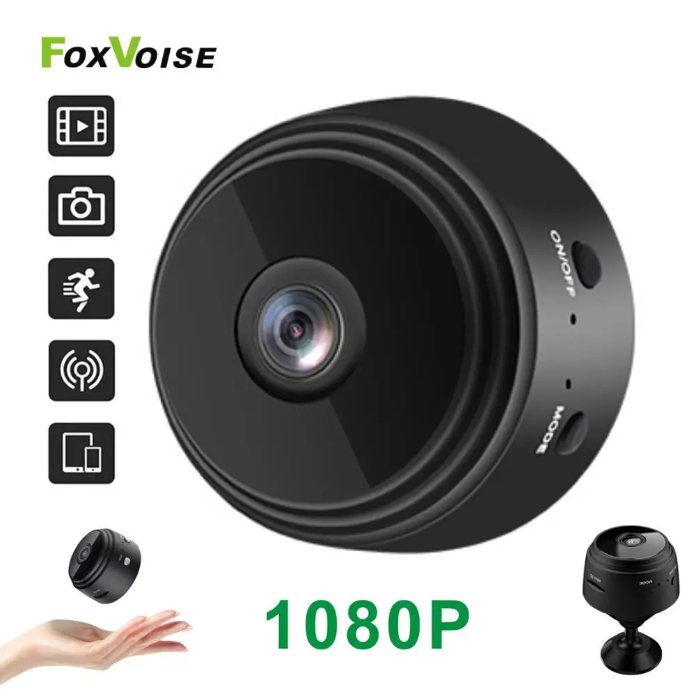 Миниатюрная Wi Fi IP камера 1080P HD видеонаблюдения домашняя наружная комнатная микро