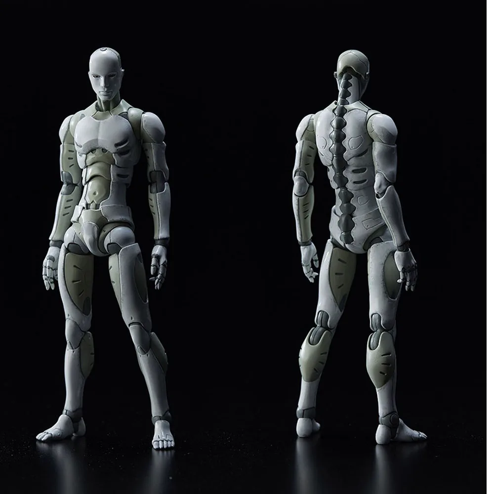 

In Stock 1/12 Scale East Asian Synthetic Heavy Workers' Room Body Version Male 6-inch Action Figure Figure Toy Painting for Fans