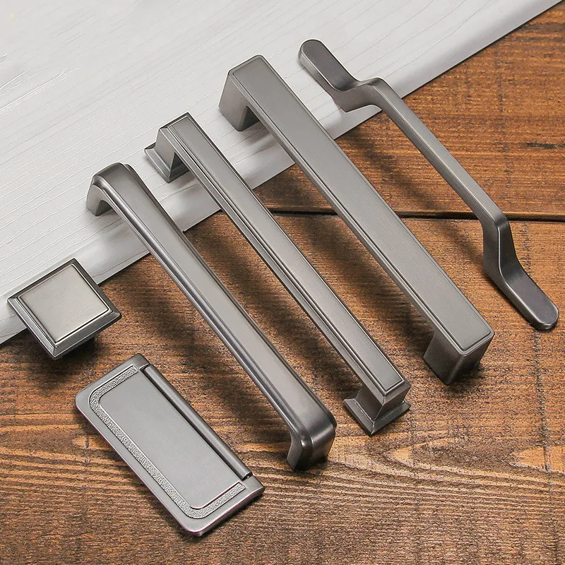 

Дверные ручки, сжатые, американского типа, для дверей шкафов, скандинавский стиль, шкафчик ящик, Мебельная ручка, европейский стиль