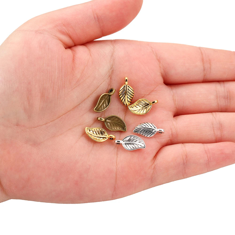 Металлические подвески в форме листа для самостоятельного изготовления