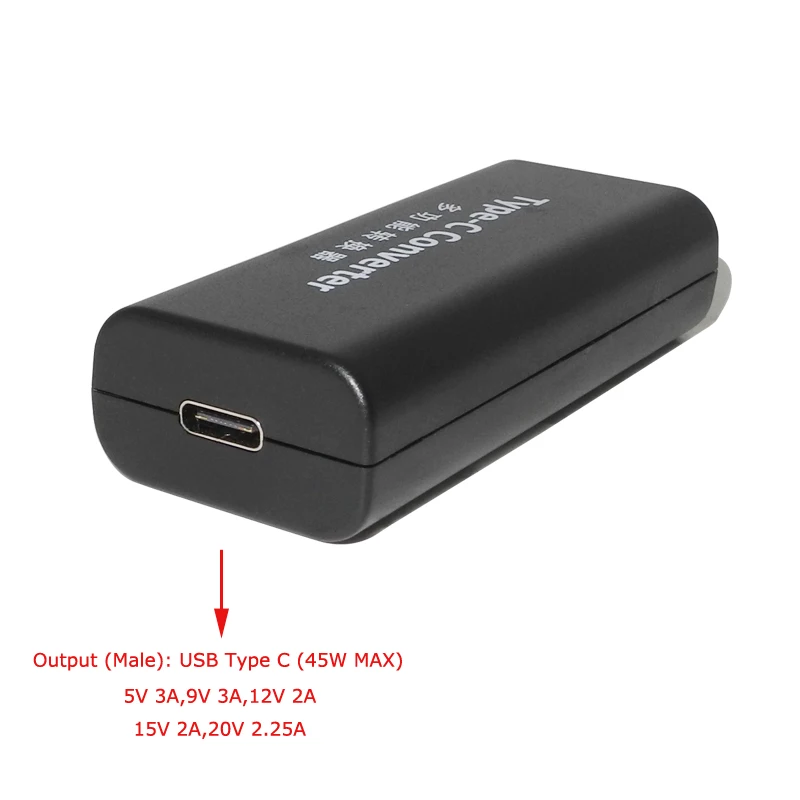 Адаптер питания со штекером USB Type-C и гнездом 4 0 мм * 1 7 | Компьютеры офис