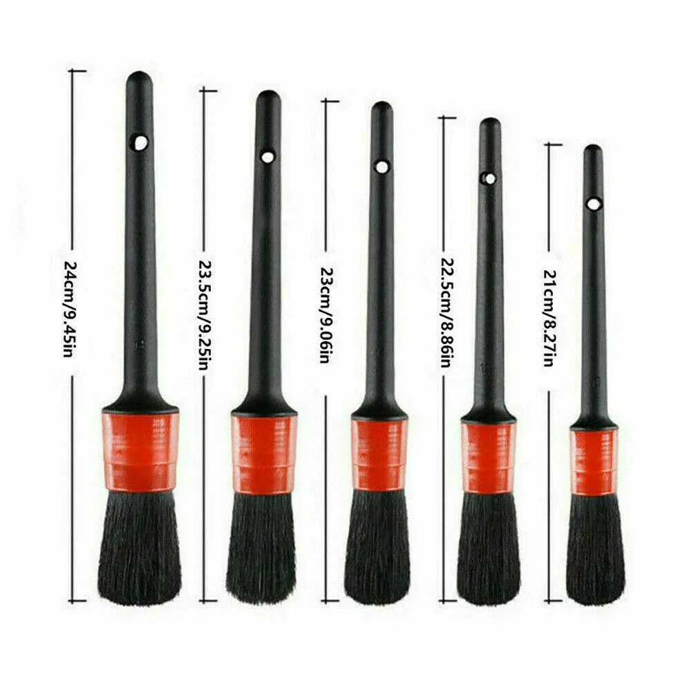 Щетки TiOODRE для детейлинга автомобиля 6 шт. детали чистки колес эмблемы двигателя