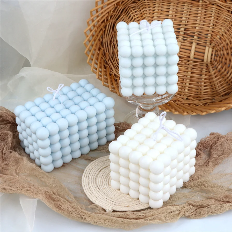 Пирамида большой пузырь новый стиль силиконовая форма для свечи круглый шар