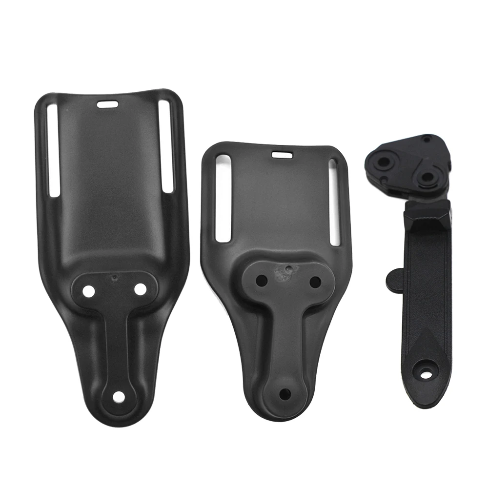 

Polyurethane Gun Holster Button Safety Arch Tactical Pistol Waist Belt Loop Adapter for Glock 17 19 M9 Usp 1911 P226 Airsoft