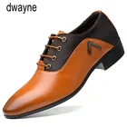 2019 Модные мужские классические ботинки Размеры; Большие размеры 38-48; Цвет черный, коричневый; Классические туфли с острым носком; Мужская обувь; Обувь под деловой костюм вечерние туфли fgb6
