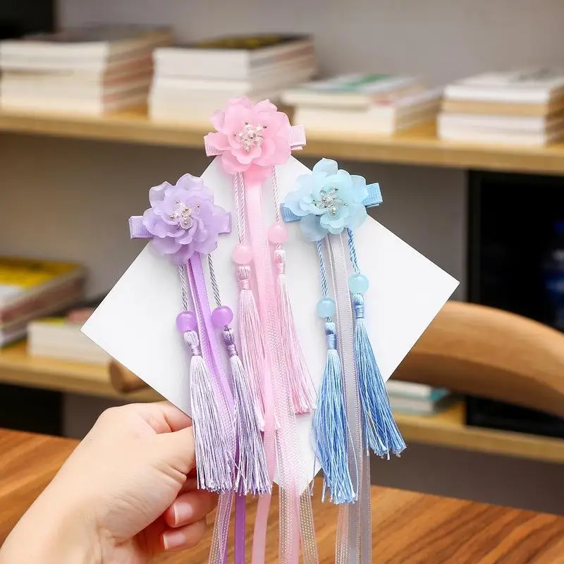 Модная шпилька для волос Ретро Китайский стиль шпилька Sen Fairy Hanfu супер фея для детей и взрослых Античные аксессуары для волос для женщин