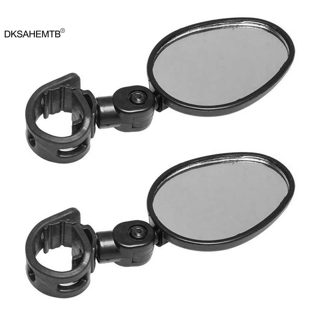 

Bicycle Rearview Mirror 2Pcs Adjustable Handlebar Mirrors Silicone Handle Rearview Mirror Mountain Bikes Cycling Accessories MJ