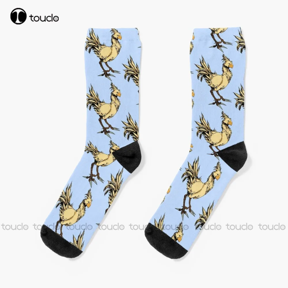 

Chocobo Socks purple socks Personalized Custom Unisex Adult Teen youth Socks Halloween Christmas Fashion new gift Fashion new