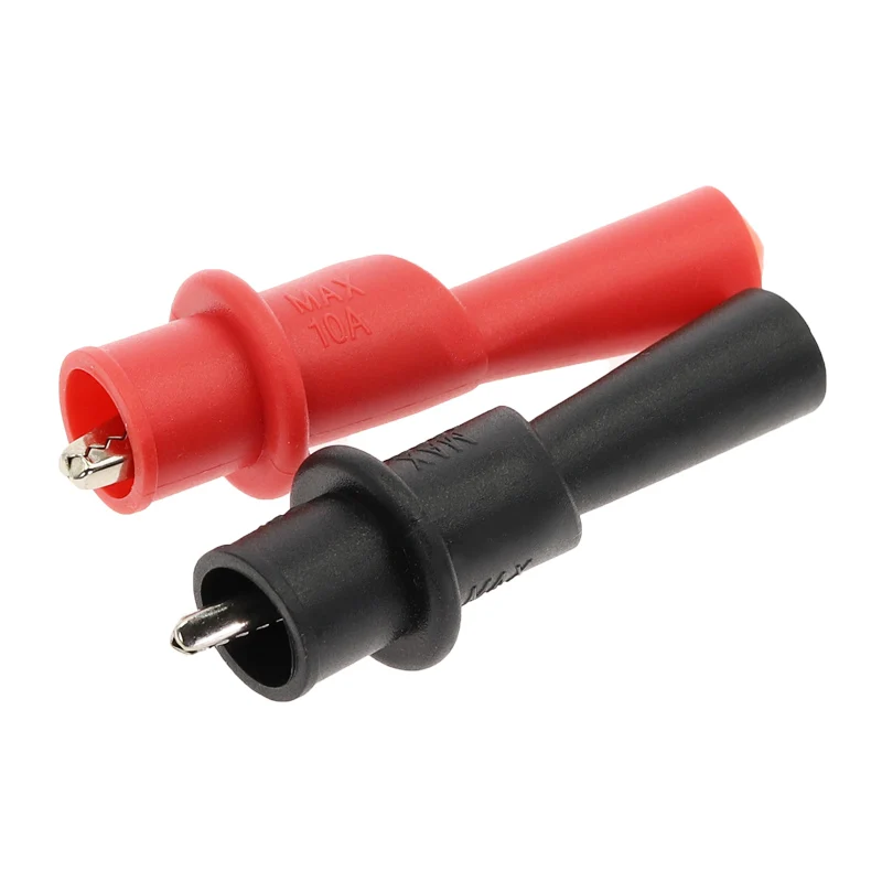 

Универсальный зажим типа «крокодил», 50,5 мм, 1000 В/10 А, зажим для проверки мультиметра, 2 шт.