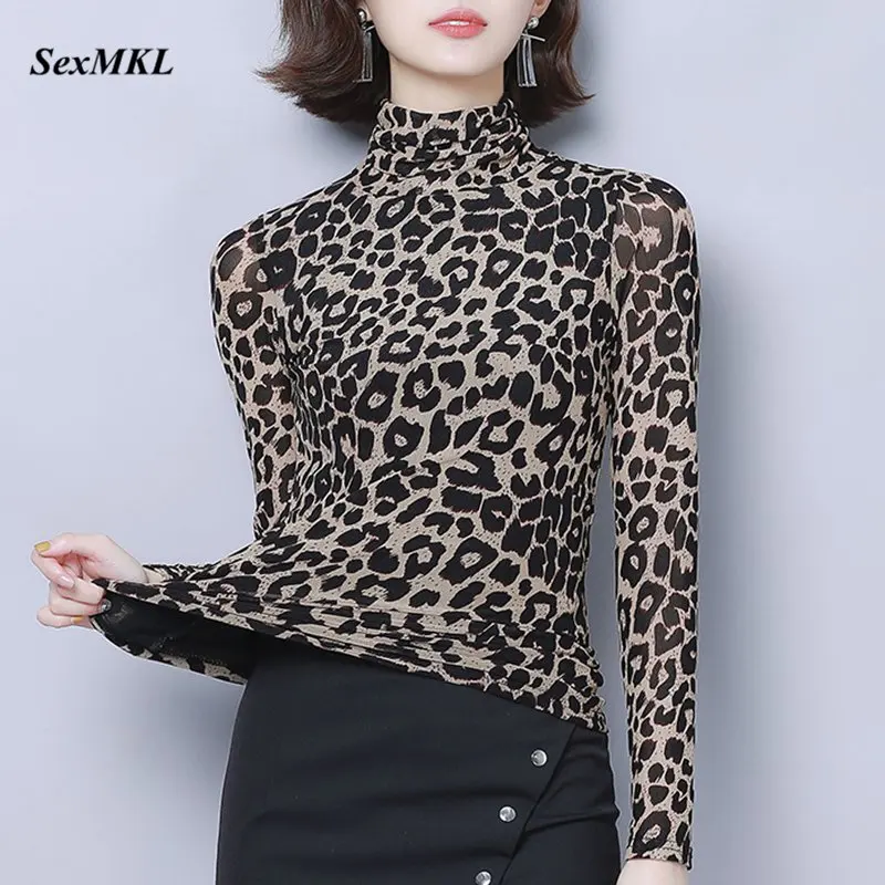

SEXMKL Plus Size Women Autumn Tops and Blouses 2020 Fashion Sexy Korean Long Sleeve Floral Print Blouse Office Ladies Shirts